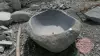 Product image 5 of the product “Riverstone basin, natural surface, polished inside. Dia approx 151-160cm Height 71-80cm ”